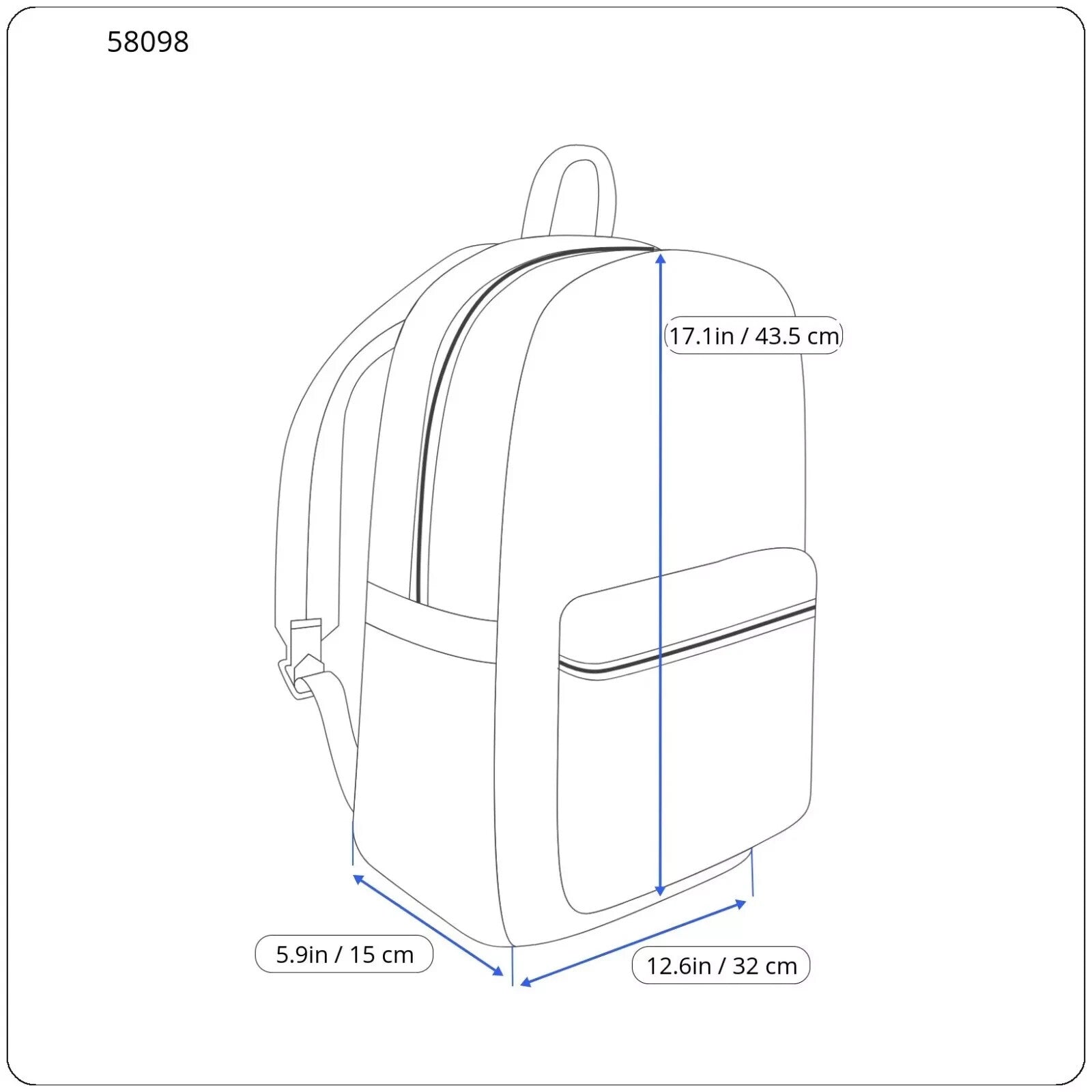 REPLAY Mens Green Backpack OS  Print Adjustable Straps  Unisex
