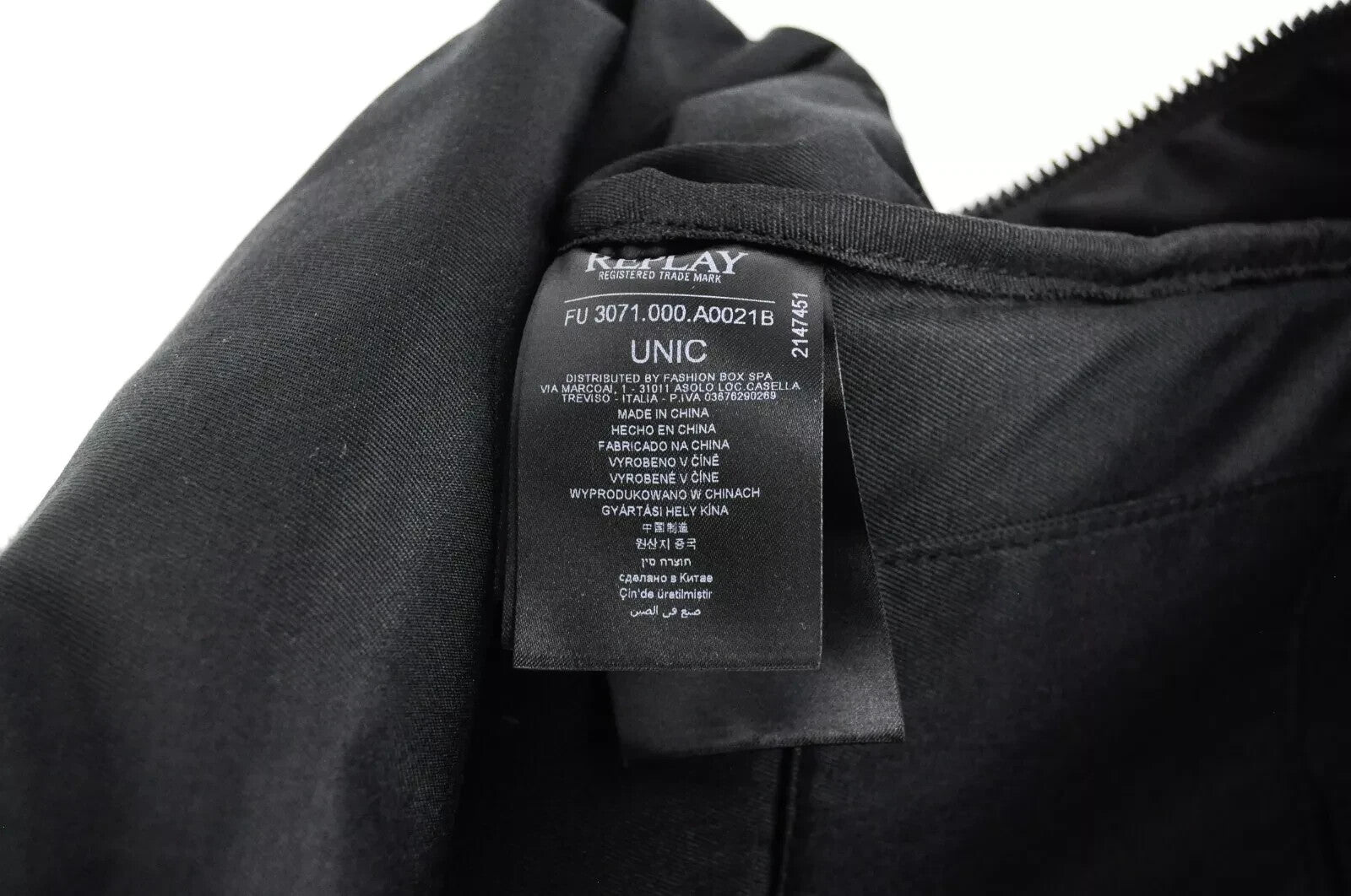 REPLAY Mens Green Backpack OS  Print Adjustable Straps  Unisex