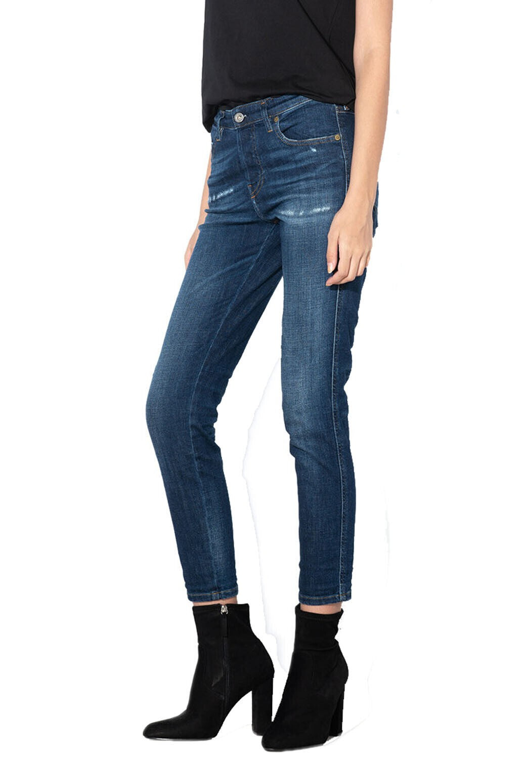 DIESEL Babhila 0092M Women's Jeans W25/L32 Cotton Blue