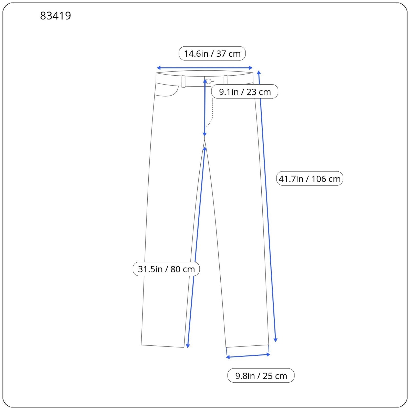LIU JO Beat Friendly Women Jeans W28 Denim Blue Bootcut Fit Zip Fly Pockets
