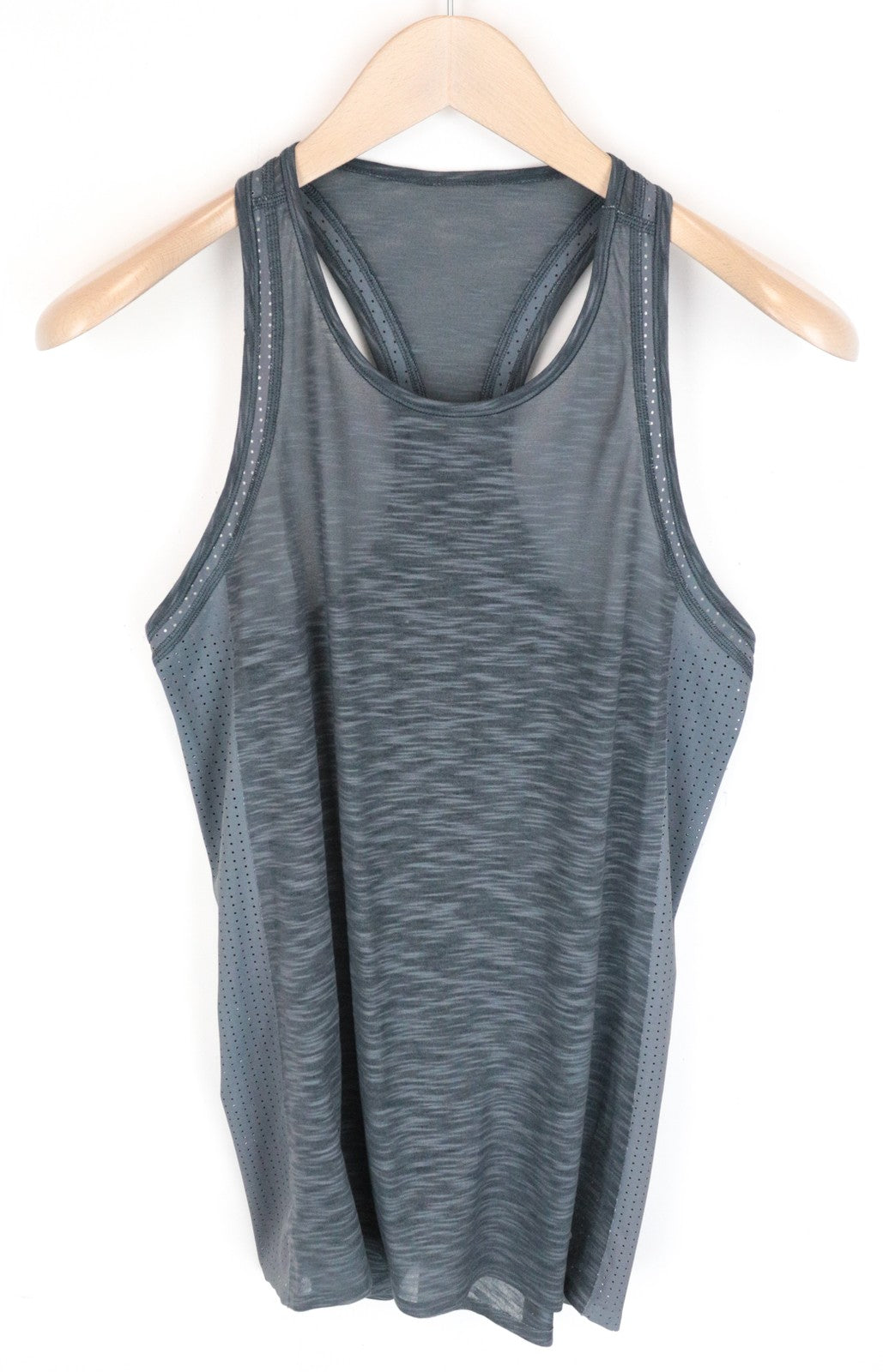 SWEATY BETTY Women's Top ~S Grey Sleeveless Gym Pullover