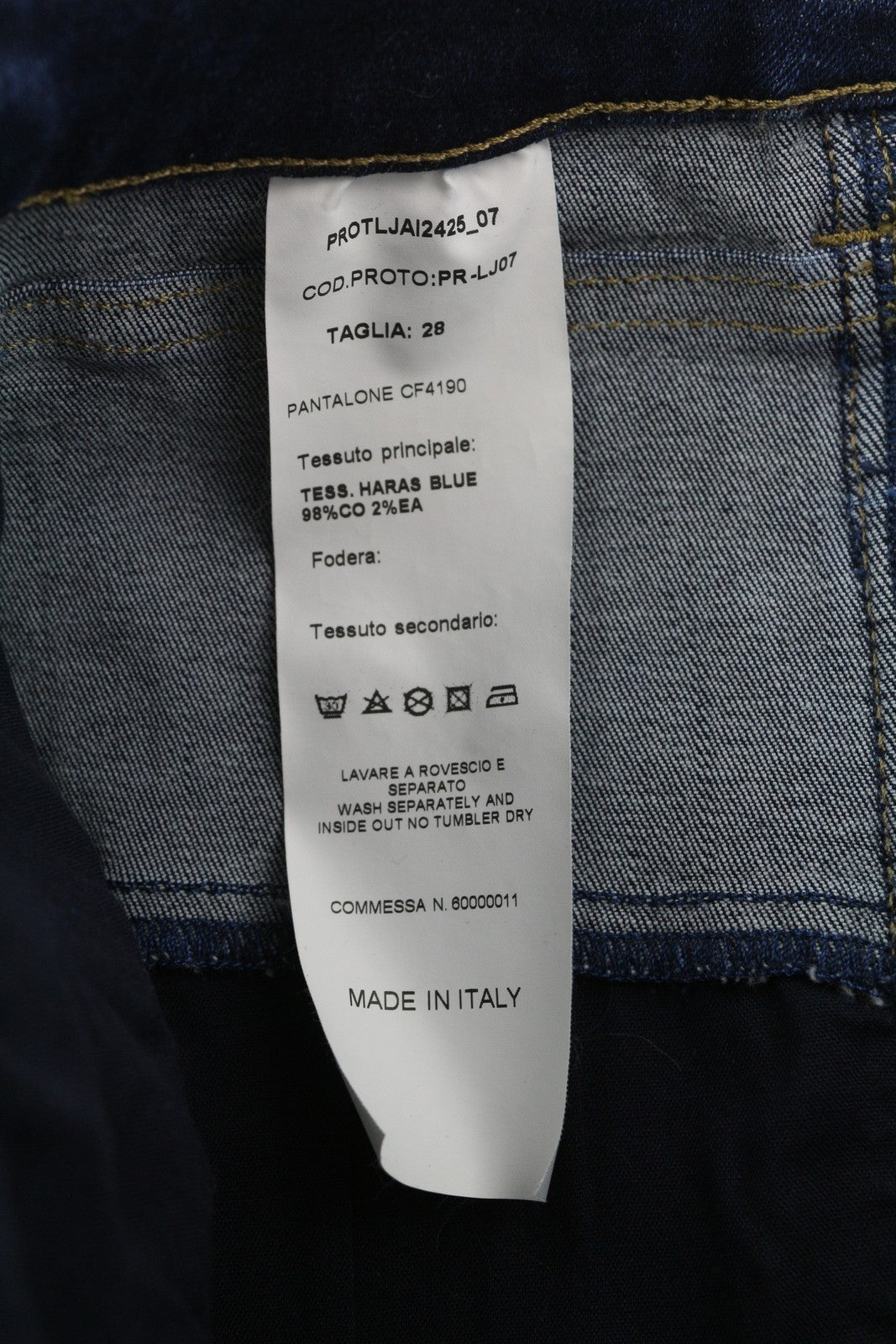 LIU JO Women Jeans W28 High Waist Bootcut Fit Zip Fly Fade Effect Denim Blue