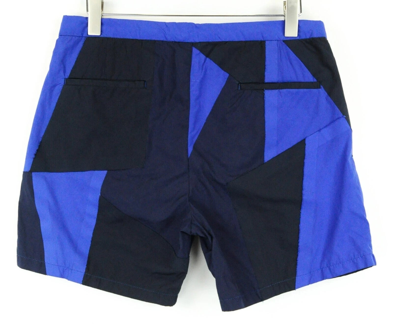 SCOTCH & SODA Men's Swimwear W34 Pattern Blue Pull-On Summer Trunks Beach