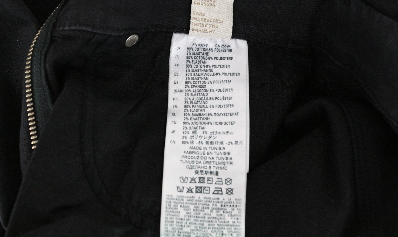 DIESEL D-Ottie-Ne 069HZ Women's Jumpsuit 2XS Black Adjustable