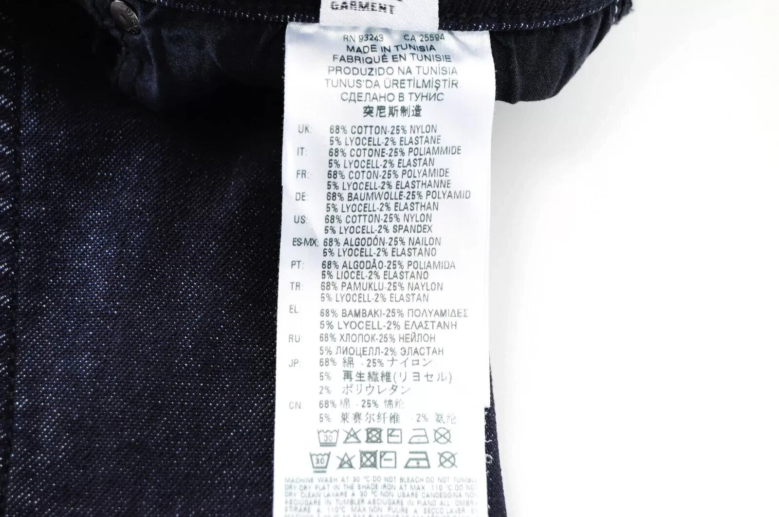 DIESEL Thommer-T 084ZP Mens Jeans W29 Sweat Jogg Dark Blue Slim Stretch