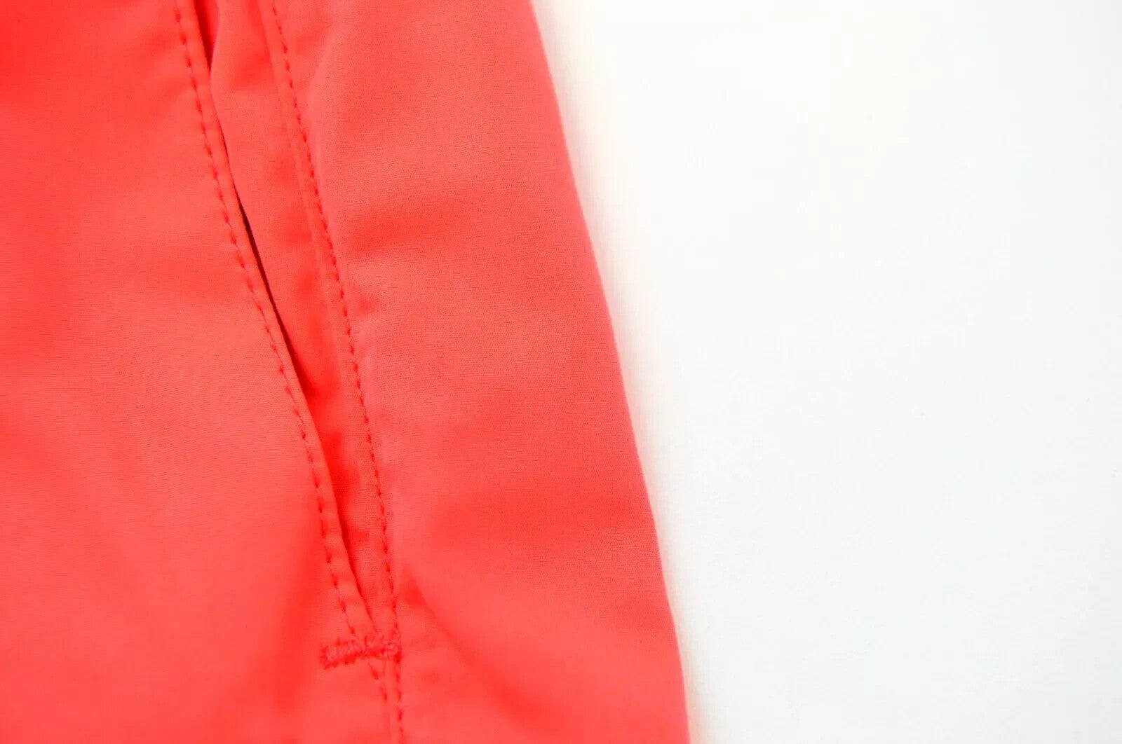 SCOTCH & SODA Swimwear W31 Neon Red Beach Trunks Pull-On Men's Logo Detail