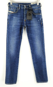 DIESEL D-Bazer 083AZ Mens Jeans W28/L32 Tapered  Blue Cotton Stretch