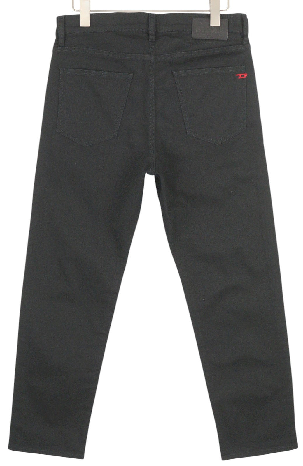 DIESEL D-Macs 0688H Men Jeans W33/L32 Straight Fit Stretch Button Dark Denim