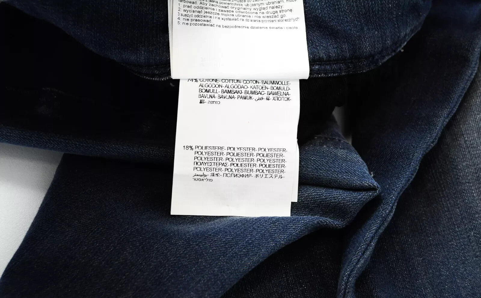 REPLAY Anbass vyriški džinsai W29/L32 Slim mėlyni tamprūs medvilniniai džinsai su 5 kišenėmis 