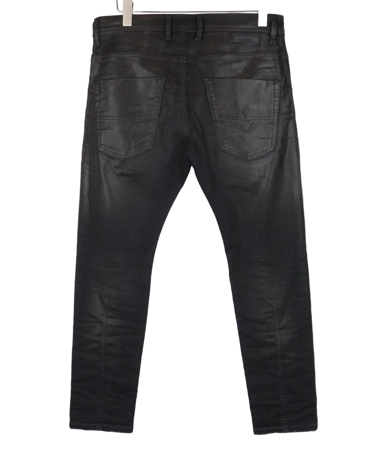 DIESEL Krooley-CB-Ne 084JB Men's Jeans W32 Wax Black Slim RRP€320