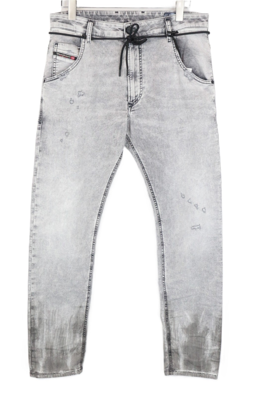 DIESEL Krooley-X-SP-Ne 0091H Men's Jeans W32 Grey Slim Carrot