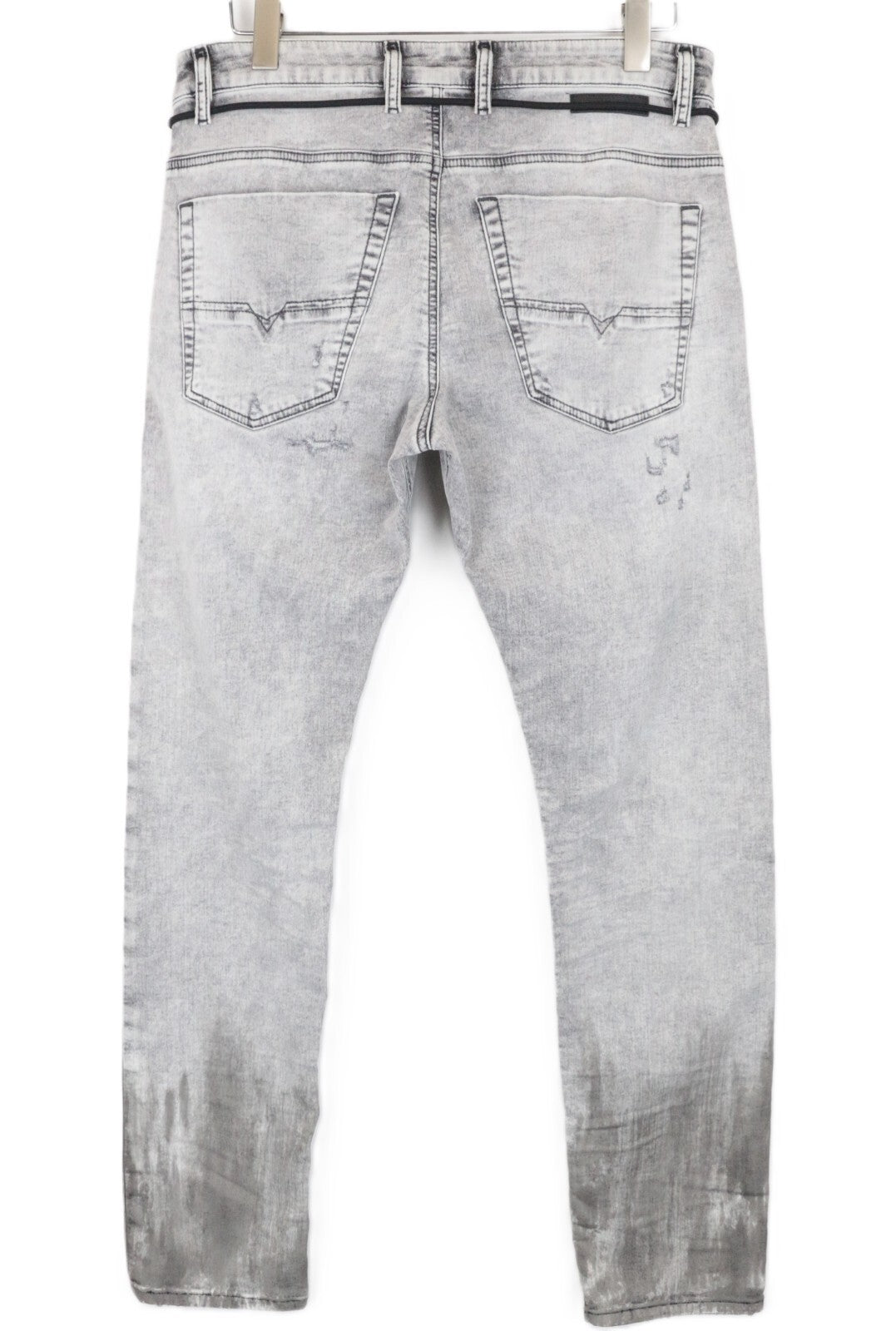 DIESEL Krooley-X-SP-Ne 0091H Men's Jeans W32 Grey Slim Carrot