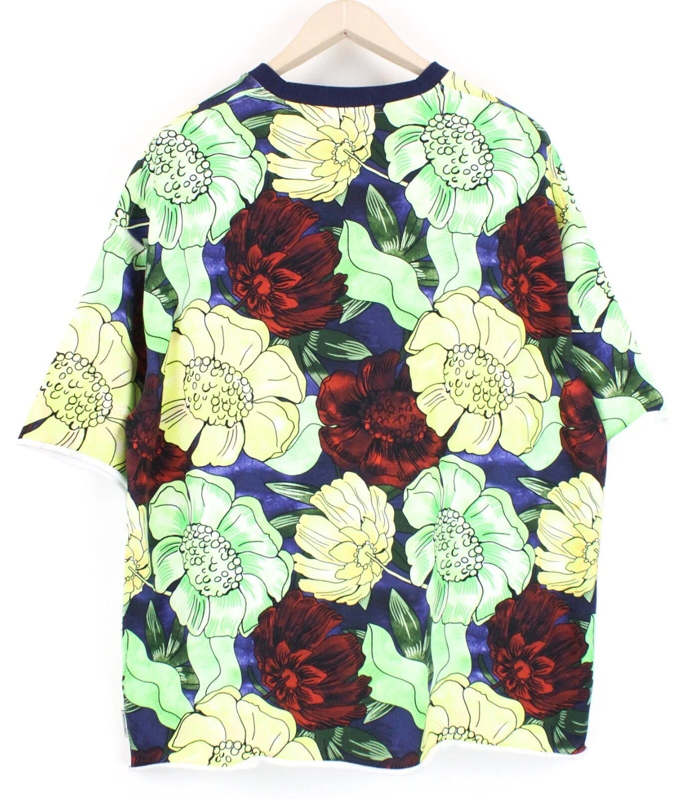 SCOTCH & SODA  Couture Mens Sweatshirt ~2XL Green Oversized Short Sleeve