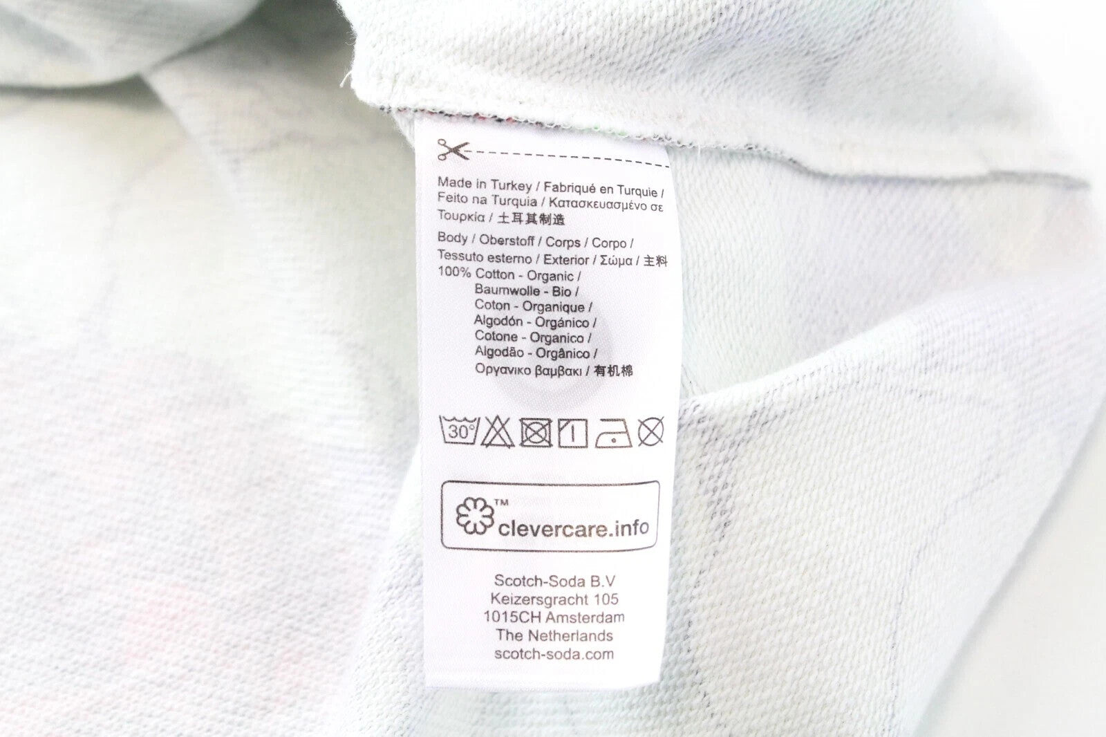 SCOTCH & SODA  Couture Mens Sweatshirt ~2XL Green Oversized Short Sleeve