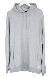 SCOTCH & SODA Men's Sweatshirt 2XL Light Grey Hooded Distressed