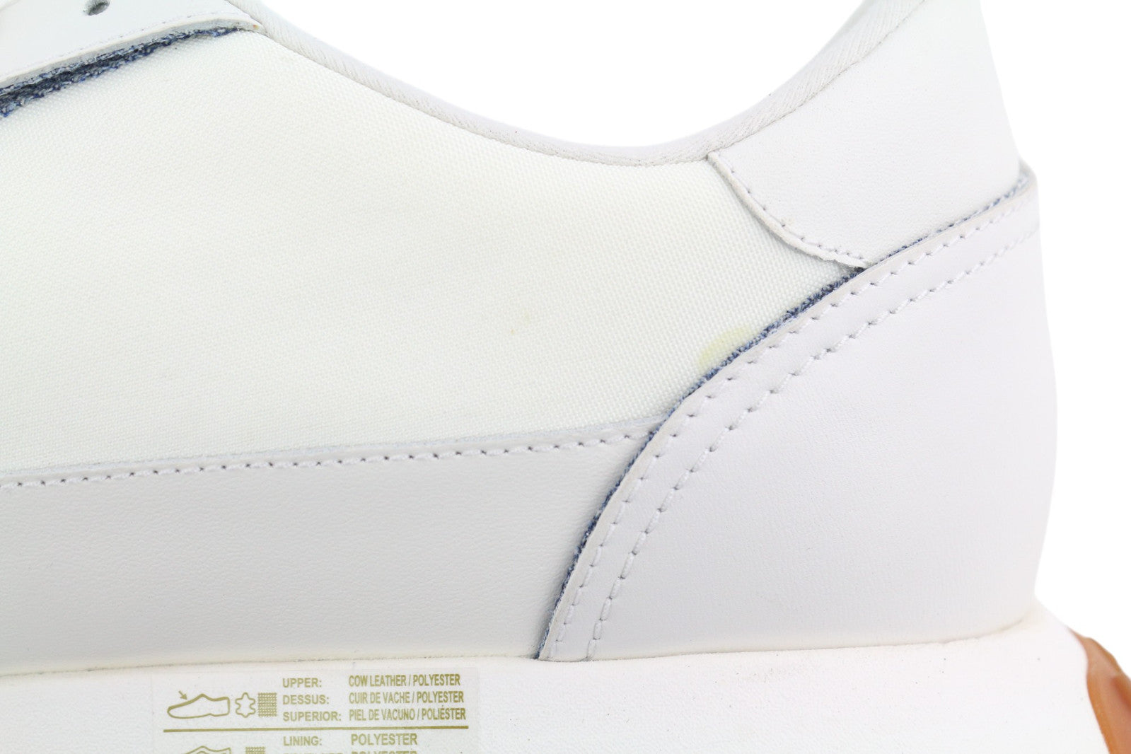 DIESEL S-Racer LC Men Sneakers EU45 White Suede Leather Lace Up RRP€195 Trainers