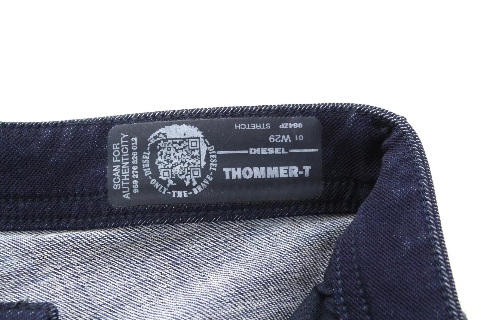DIESEL Thommer-T 084ZP Mens Jeans W29 Sweat Jogg Cotton Slim  Blue Stretch