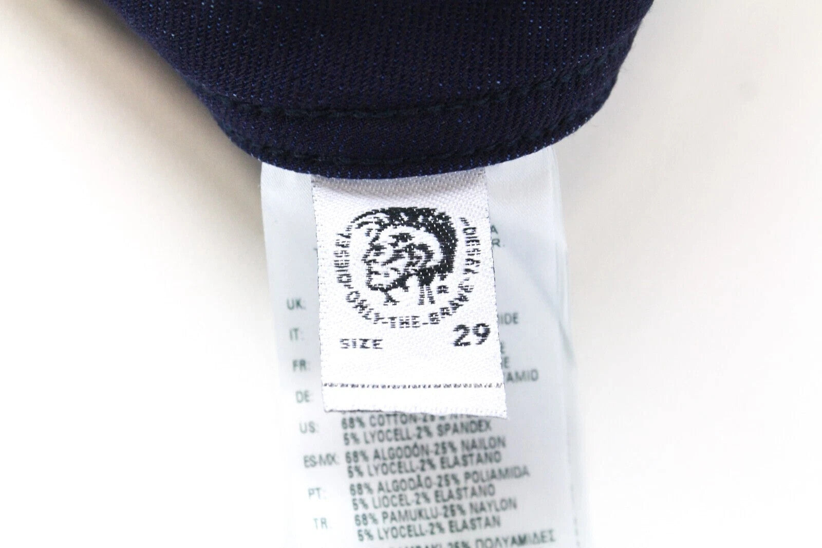 DIESEL Thommer-T 084ZP Mens Jeans W29 Sweat Jogg Cotton Slim  Blue Stretch