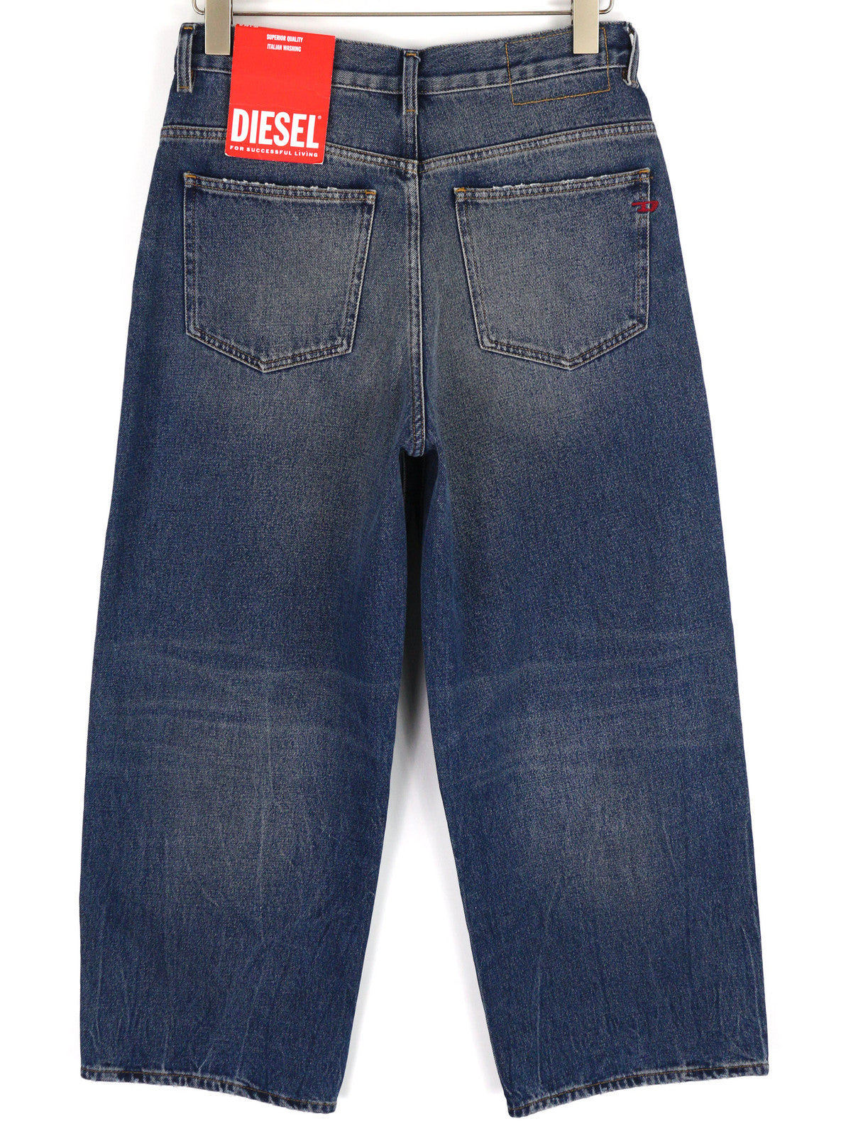 DIESEL 2000 09E03 Women Jeans W29/L30 Regular Fit Mid Waist Flare Leg Washed