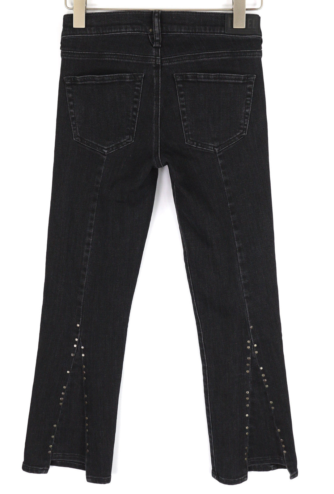 DIESEL D-Ebbey 0870G Women Jeans W24/L32 Bootcut Flare Low Waist Stretch Black