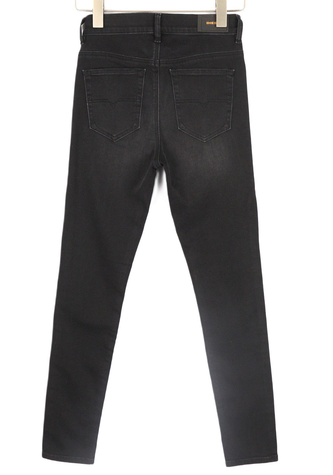 DIESEL D-Roisin 069MZ Women Jeans W26/L32 Super Skinny High Waist Stretch Black