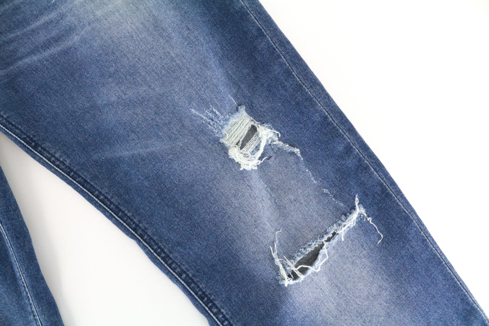 DIESEL Sleenker CN006 Men's Jeans W36/L32 Blue Slim Skinny Fit Stretch