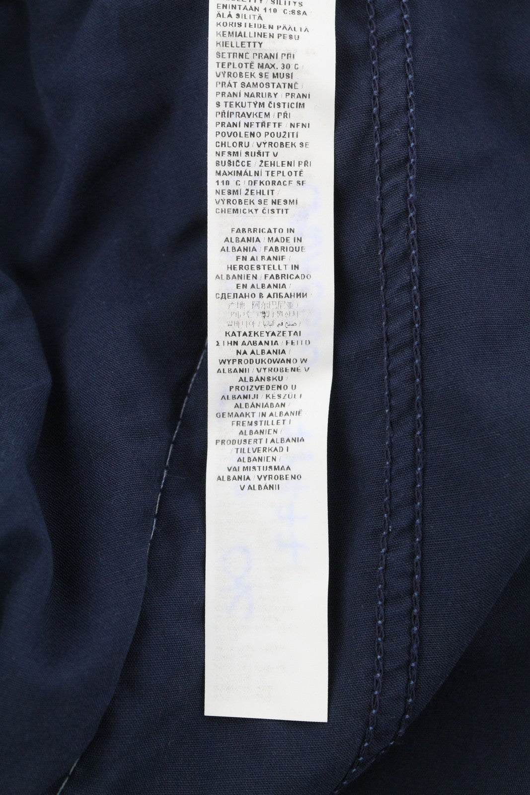 LIU JO Women Jeans W30 High Waist Straight Fit Chino Pockets Zip Fly Blue Denim