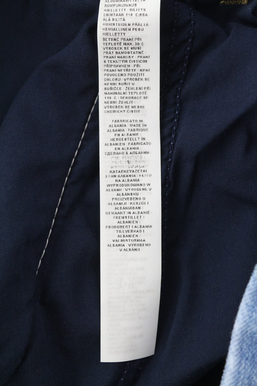 LIU JO Women Jeans W27 High Waist Straight Fit Zip Fly Denim Light Blue Logo