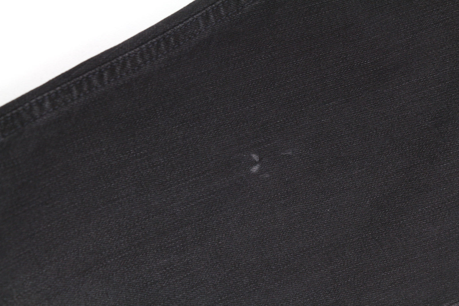 NUDIE Skinny Lin Used Black Men Jeans W28/L32 Whiskers Zip Fly Casual Cotton