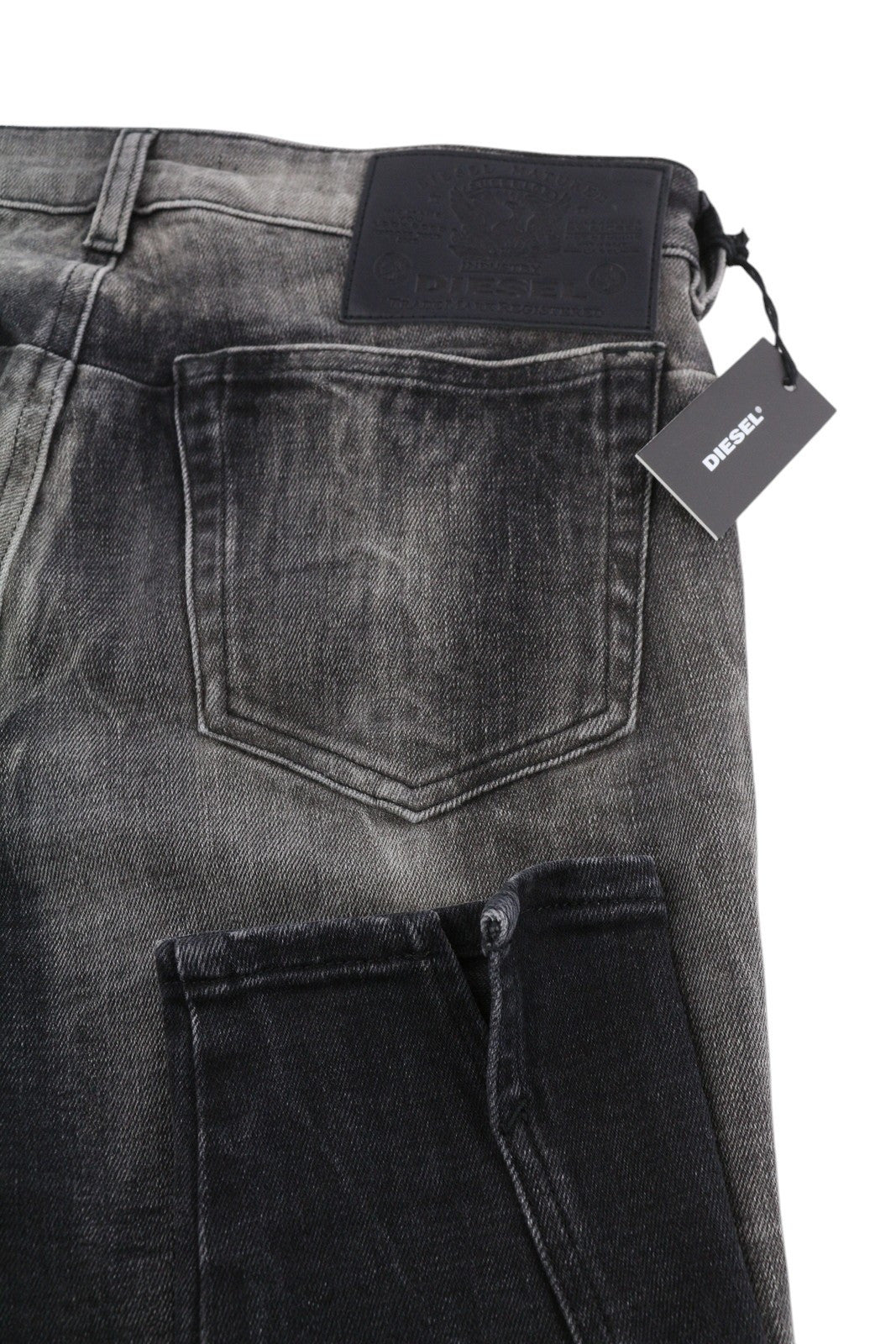 DIESEL D-Jevel 09B18 Women Jeans W26/L32 Slim Low Waist Stretch Washed RRP€250