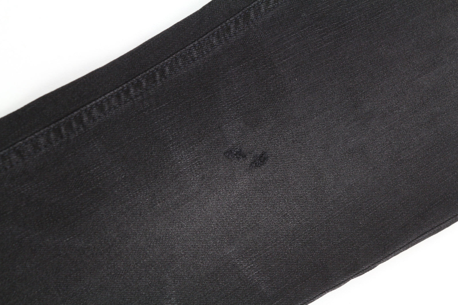 NUDIE Skinny Lin Used Black Men Jeans W29/L32 Zip Fly Organic Cotton Faded Denim