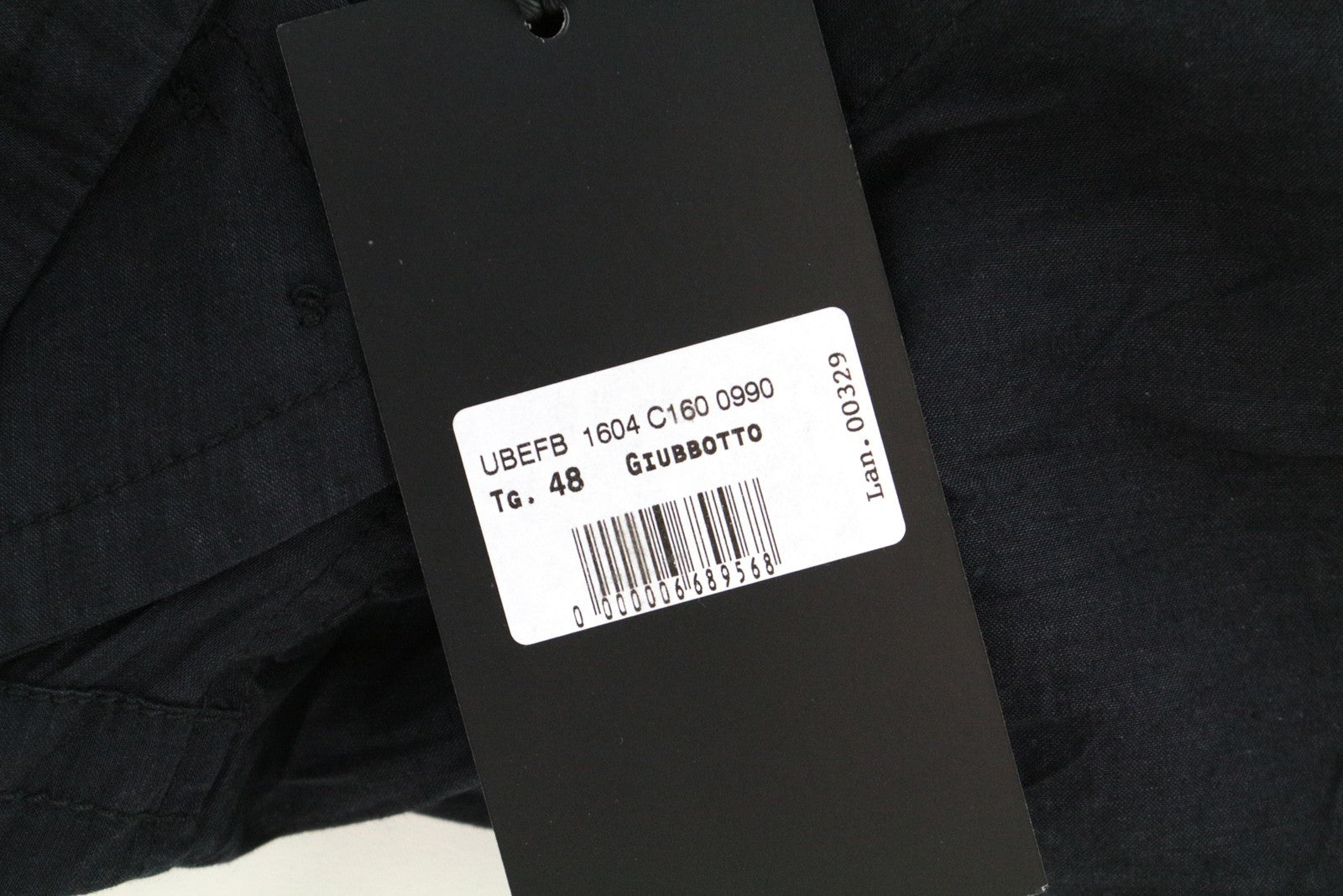 RICHMOND Men's Jacket 48 Navy Blend Double Hooded Lightweight