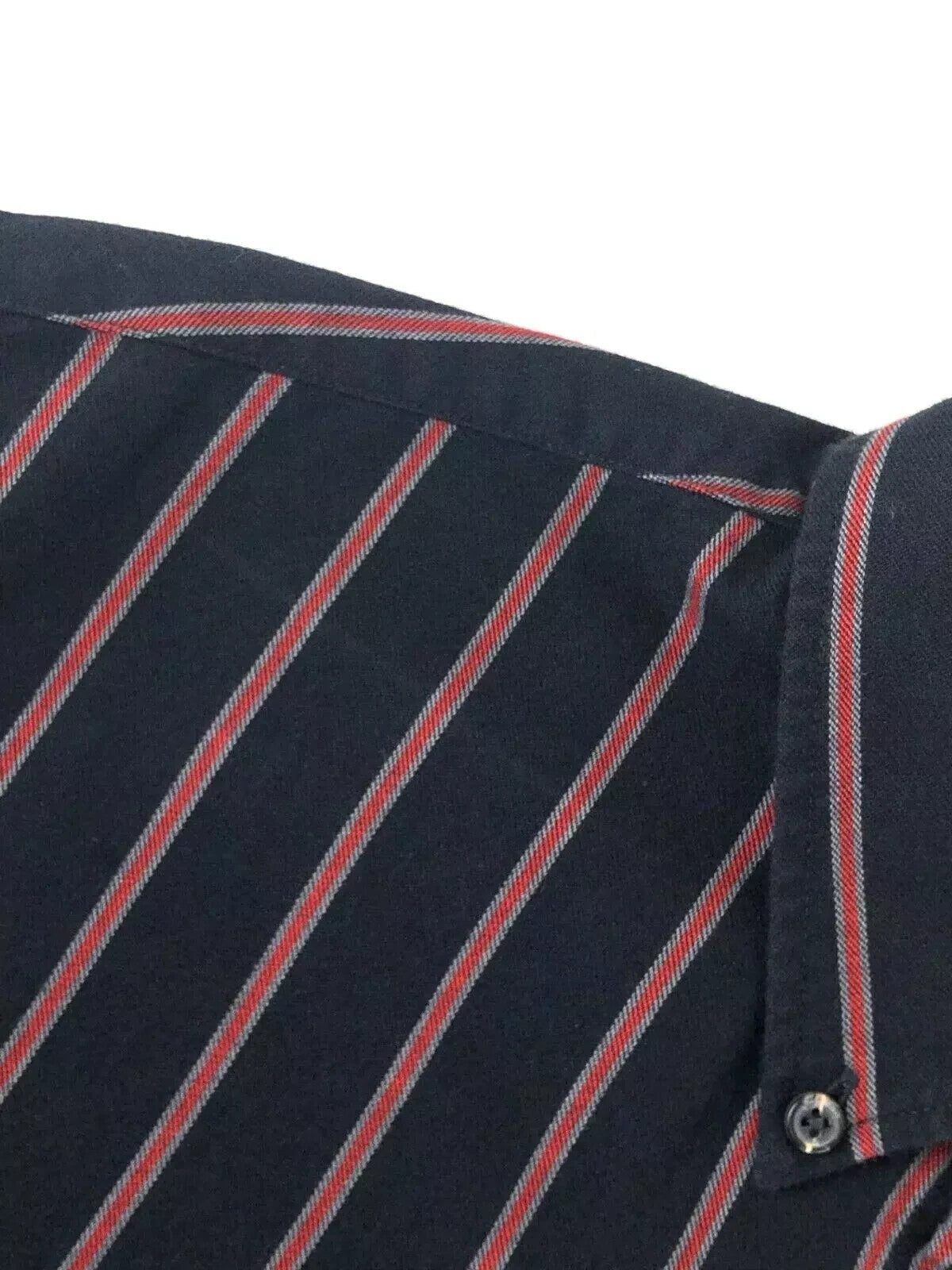 SCOTCH & SODA  Couture Mens Shirt ~XL Navy Pink Cotton Wool Striped Stretch