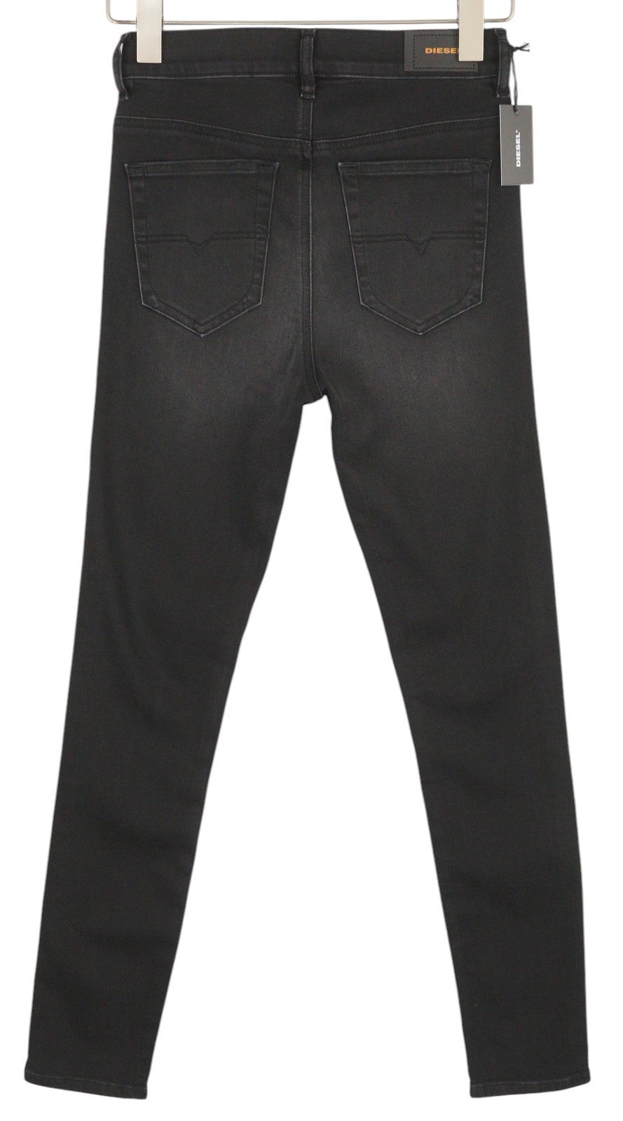 DIESEL D-Roisin 069MZ Women Jeans W26/L32 Super Skinny High Waist Stretch Denim