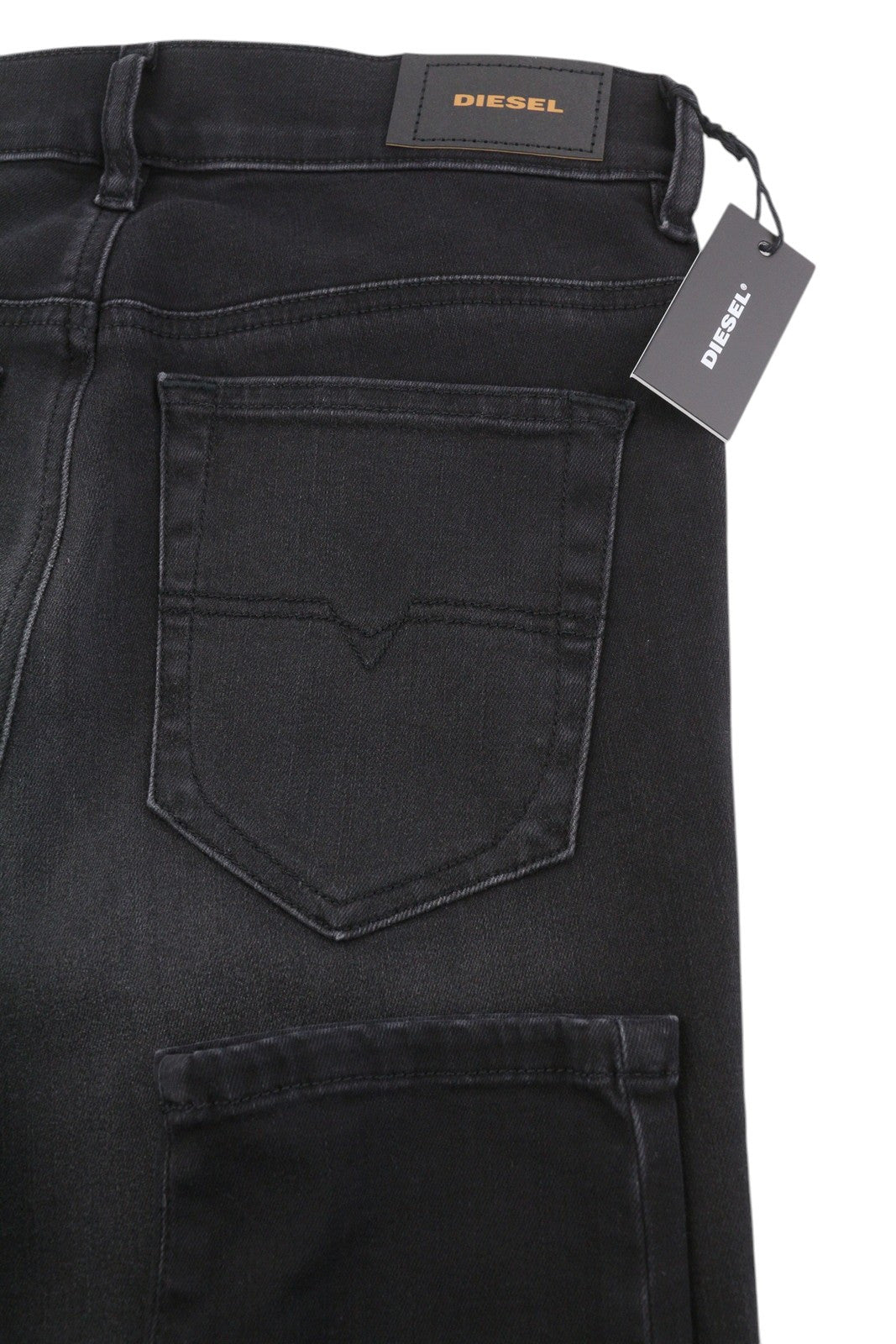 DIESEL D-Roisin 069MZ Women Jeans W26/L32 Super Skinny High Waist Stretch Denim