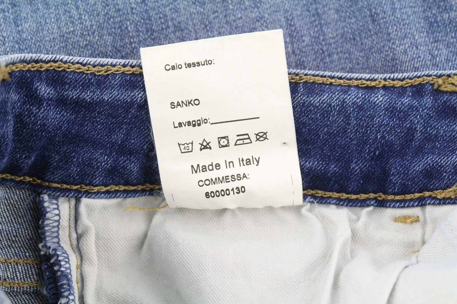 LIU JO Beat Low Women Jeans W28 Bootcut Fit Zip Fly Washed Denim Blue Pockets