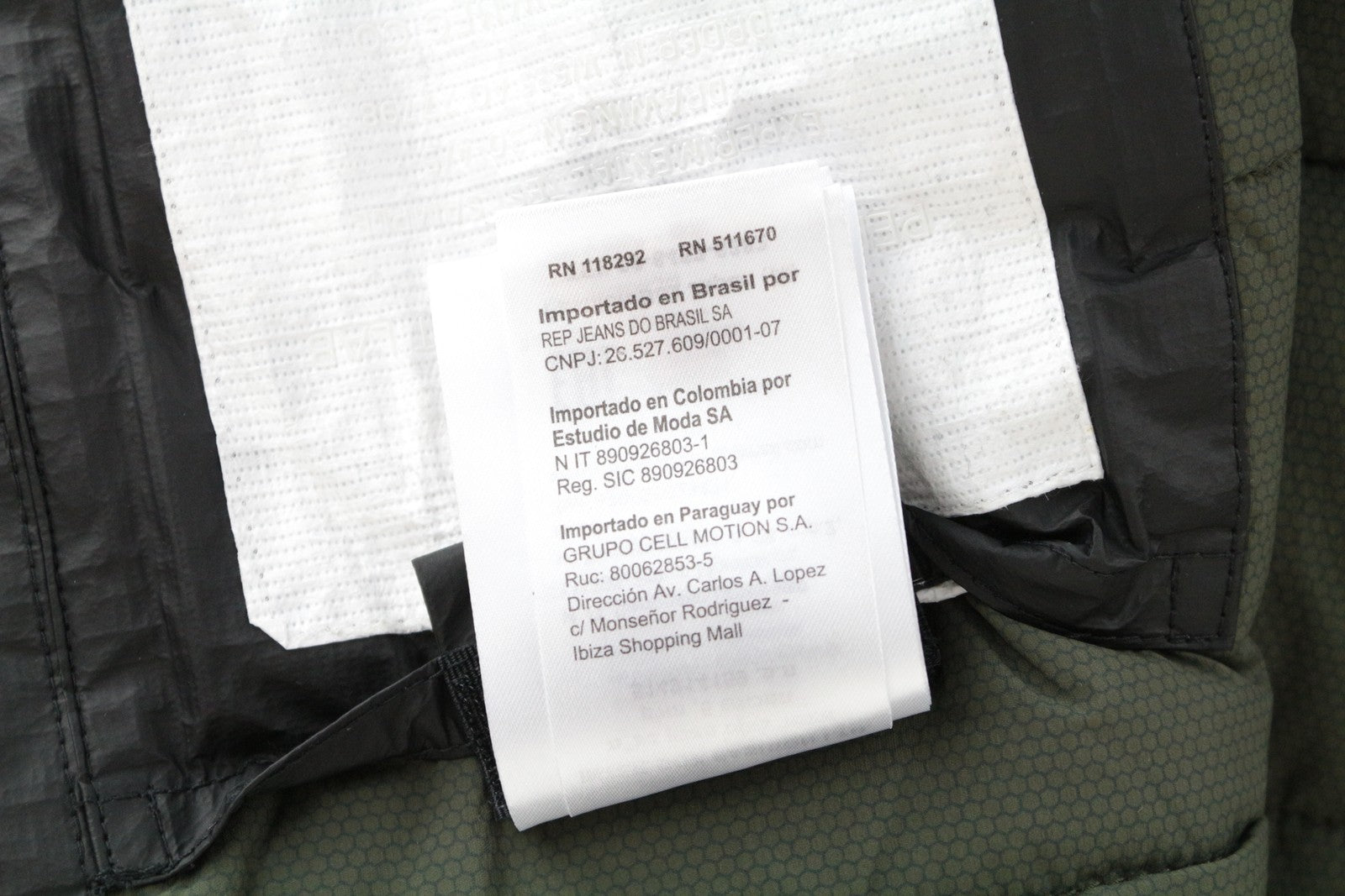 REPLAY Men's Jacket S Black Lined Padded Single Logo Long