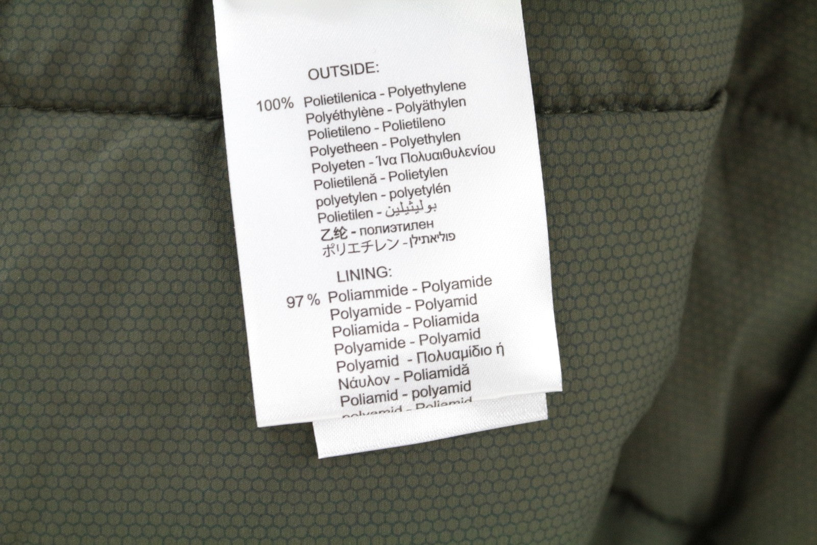 REPLAY Men's Jacket S Black Lined Padded Single Logo Long