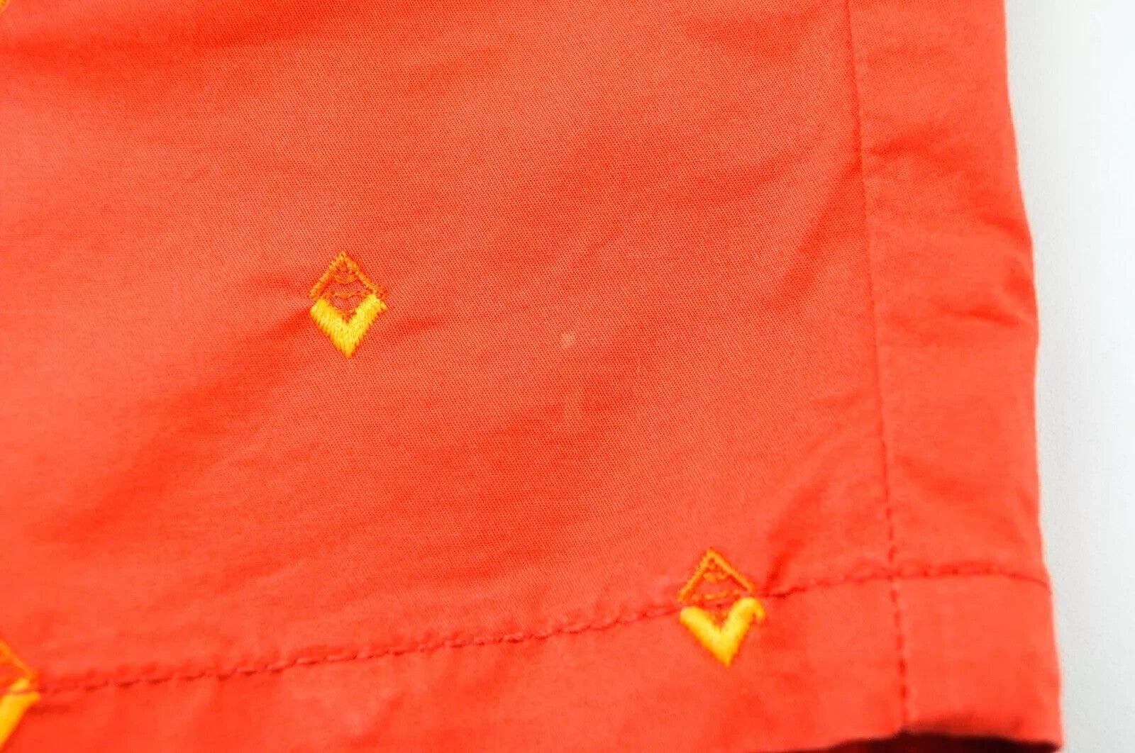 SCOTCH & SODA Orange Cotton Pattern Shorts W30 Stretch Ams Couture Men`s Wear
