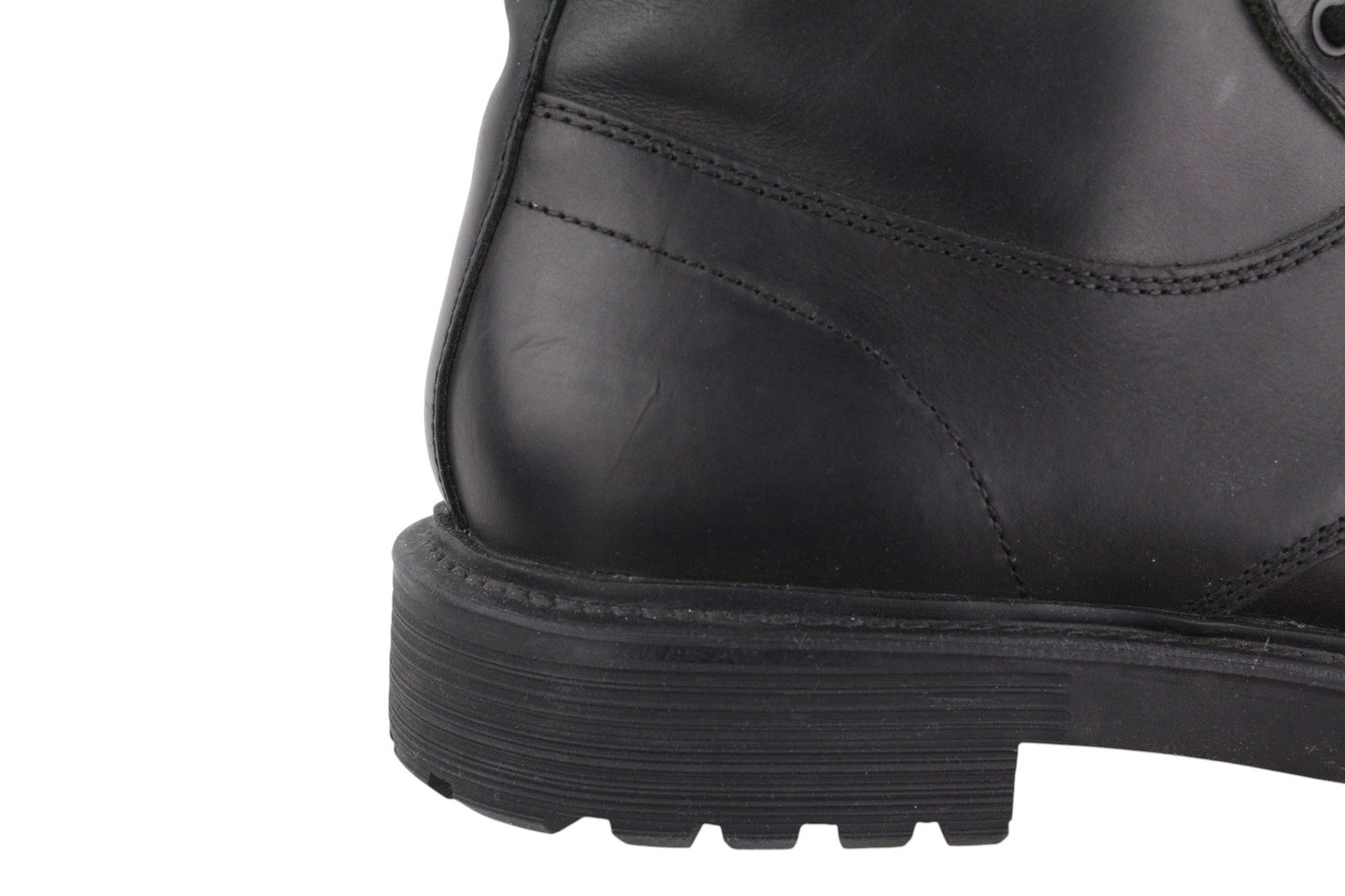 DIESEL D-Alabhama CB Men Boots EU45 Black Cow Leather RRP€295 Laced Almond Toe