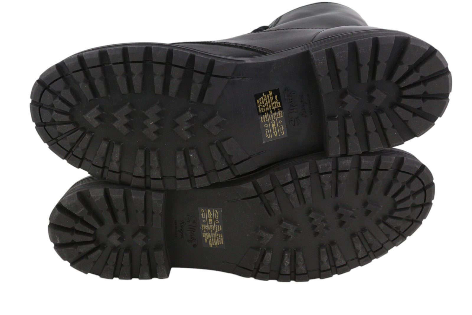 DIESEL D-Alabhama CB Men Boots EU45 Black Cow Leather RRP€295 Laced Almond Toe