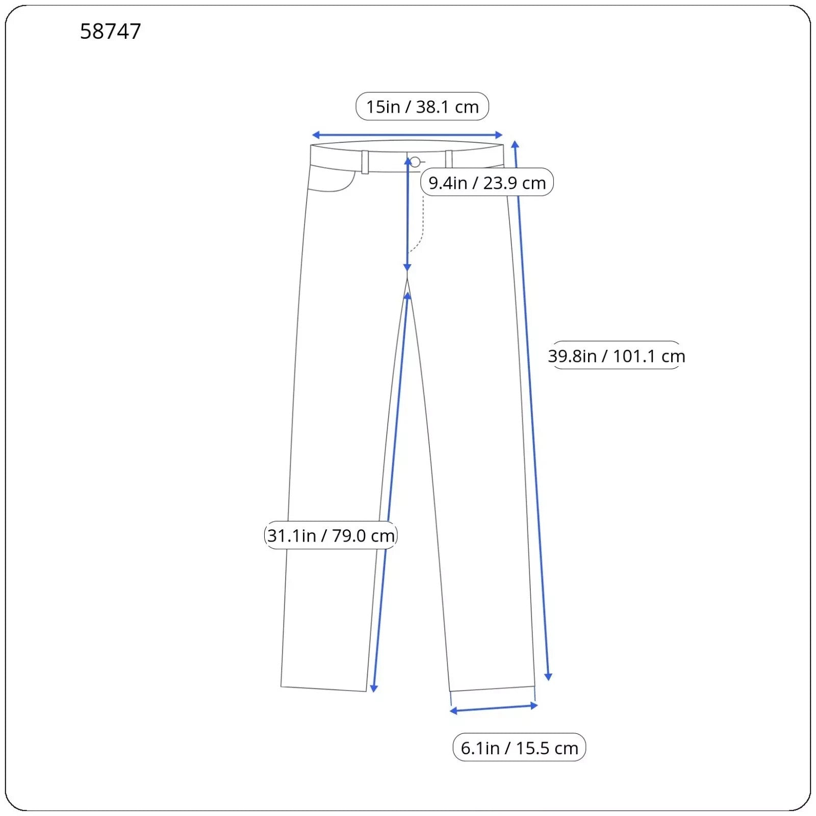 TAKESHY KUROSAWA džinsai W30 vyriški, ploni, dažyti, dirbtinai dažyti, su sagomis užsegami džinsai 
