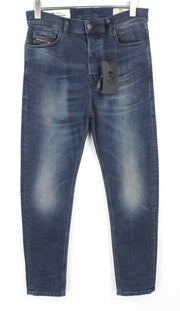 DIESEL D-Vider 084AU Men's Jeans W28/L32 Carrot Fit Stretch Blue 5P