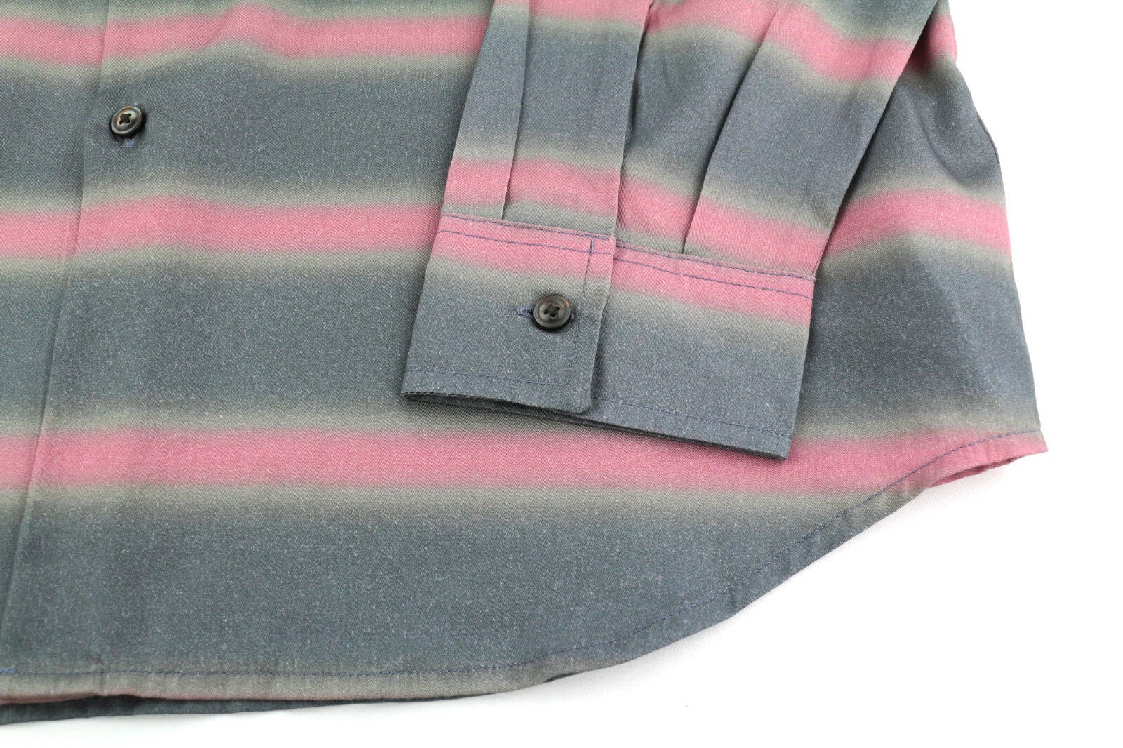 DIESEL S-Tucker-Stripe Mens Shirt XL  Patterned RRP€150 Spread Neck