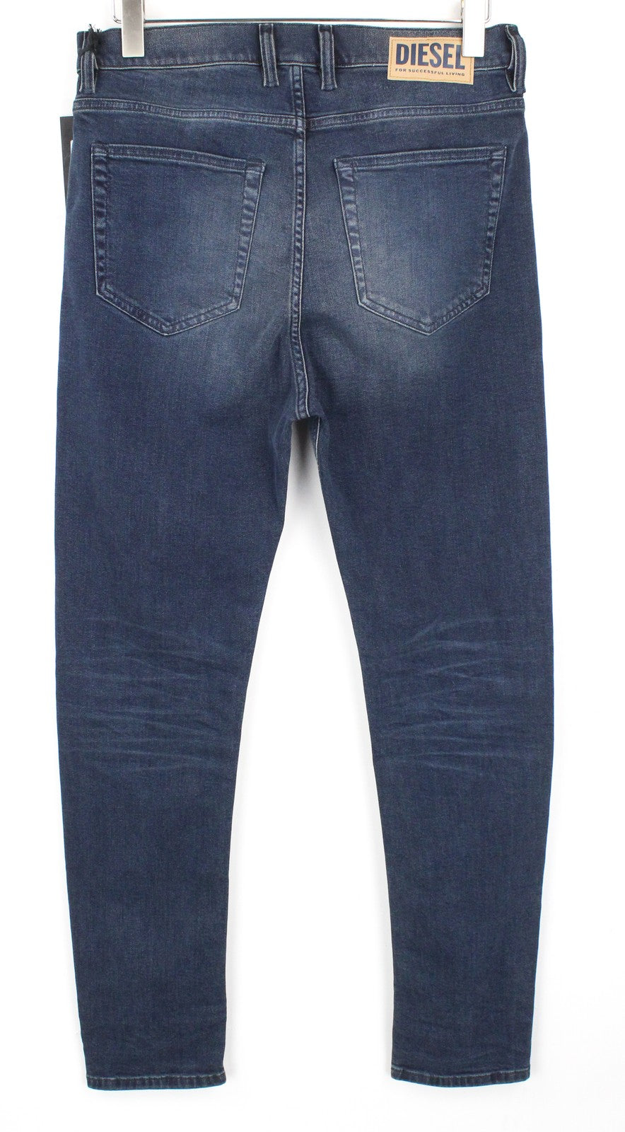 DIESEL D-Vider 084AU Men's Jeans W29/L32 Carrot Fit Stretch Blue Washed