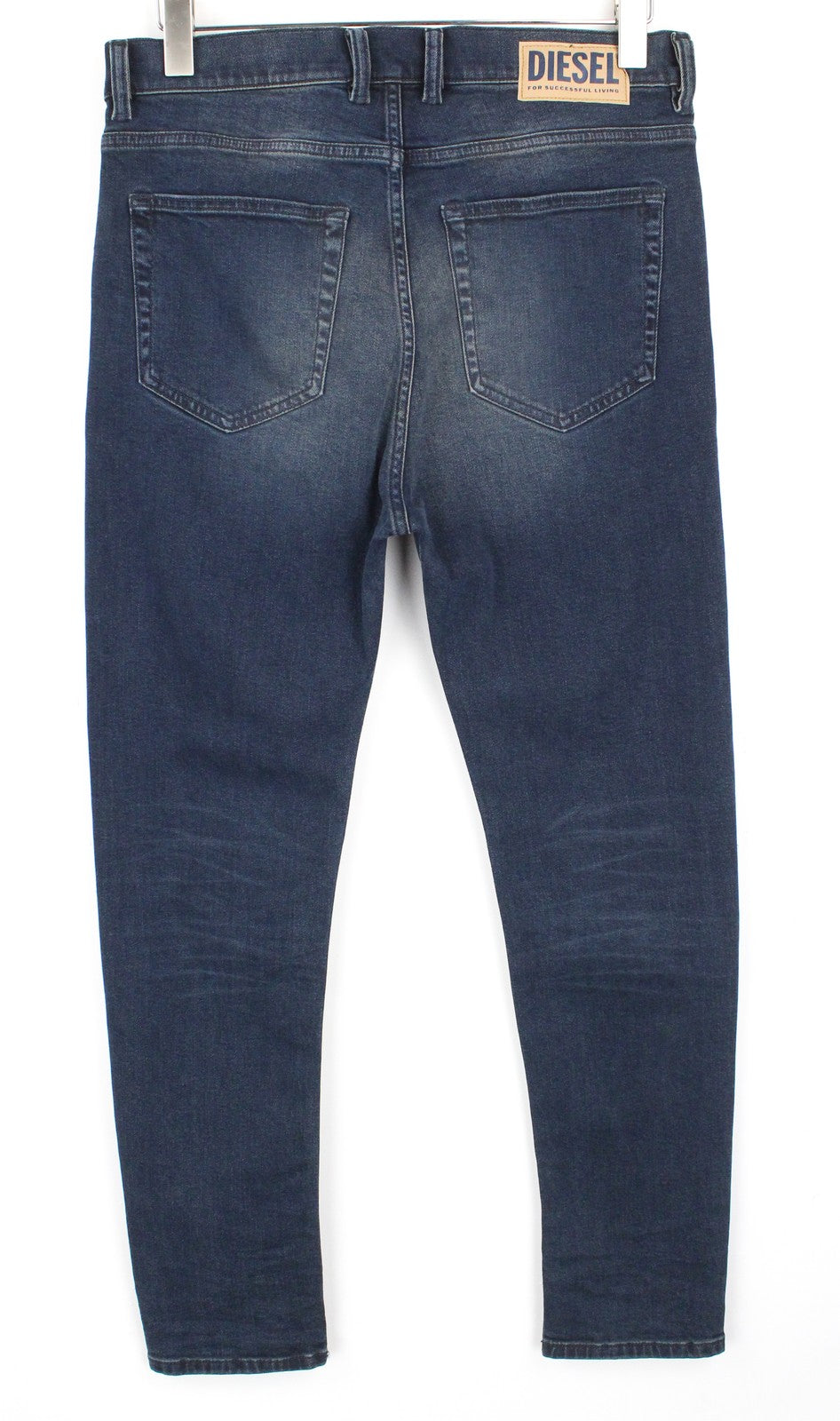 DIESEL D-Vider 084AU Men's Jeans W29/L32 Carrot Fit Stretch Blue Washed Denim