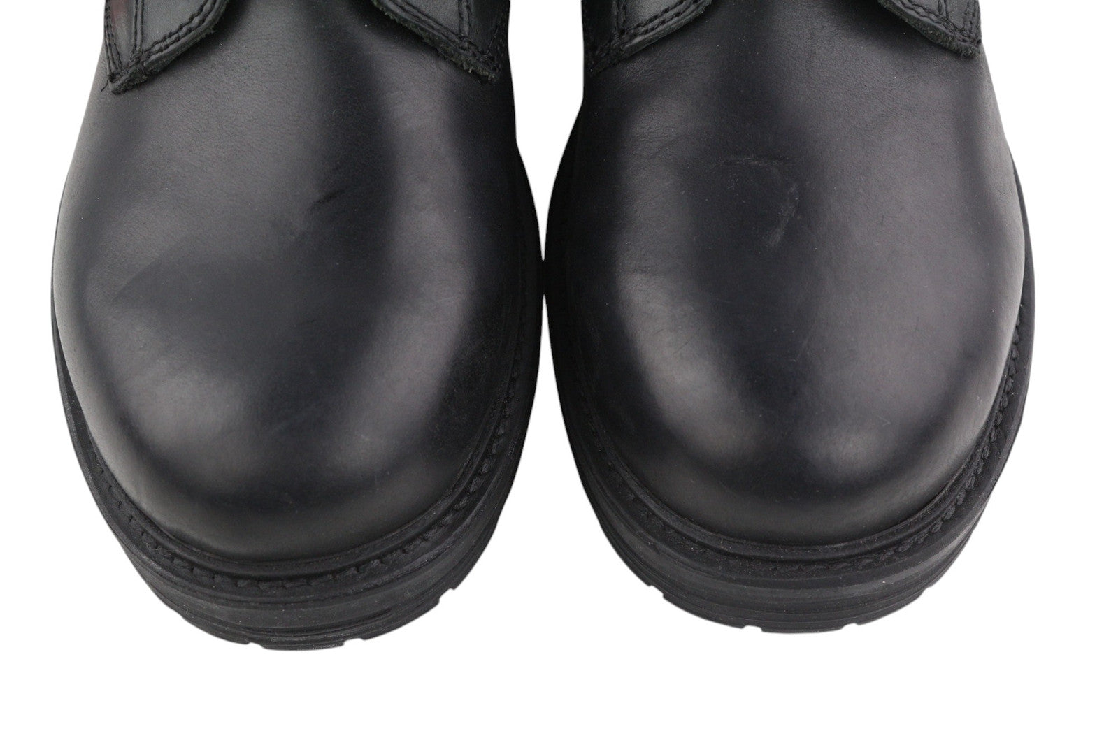 DIESEL D-Alabhama CB Men Boots EU43 Black Leather Mid Top Laced Almond RRP€295