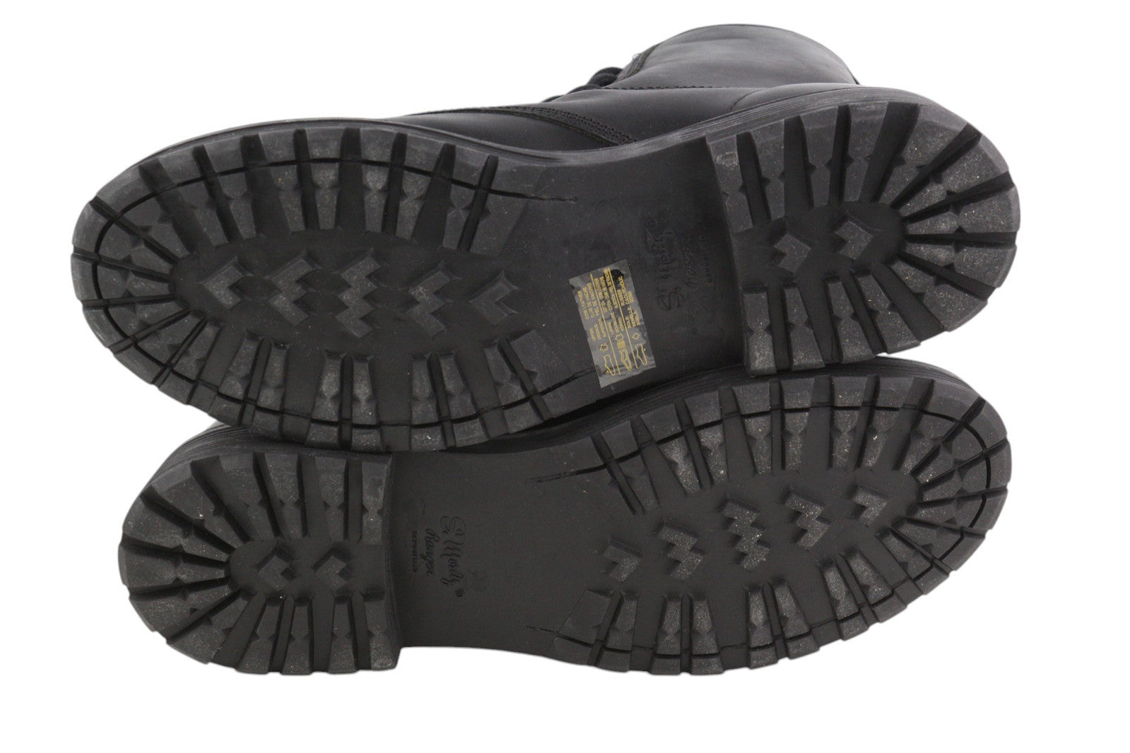 DIESEL D-Alabhama CB Men Boots EU43 Black Leather Mid Top Laced Almond RRP€295