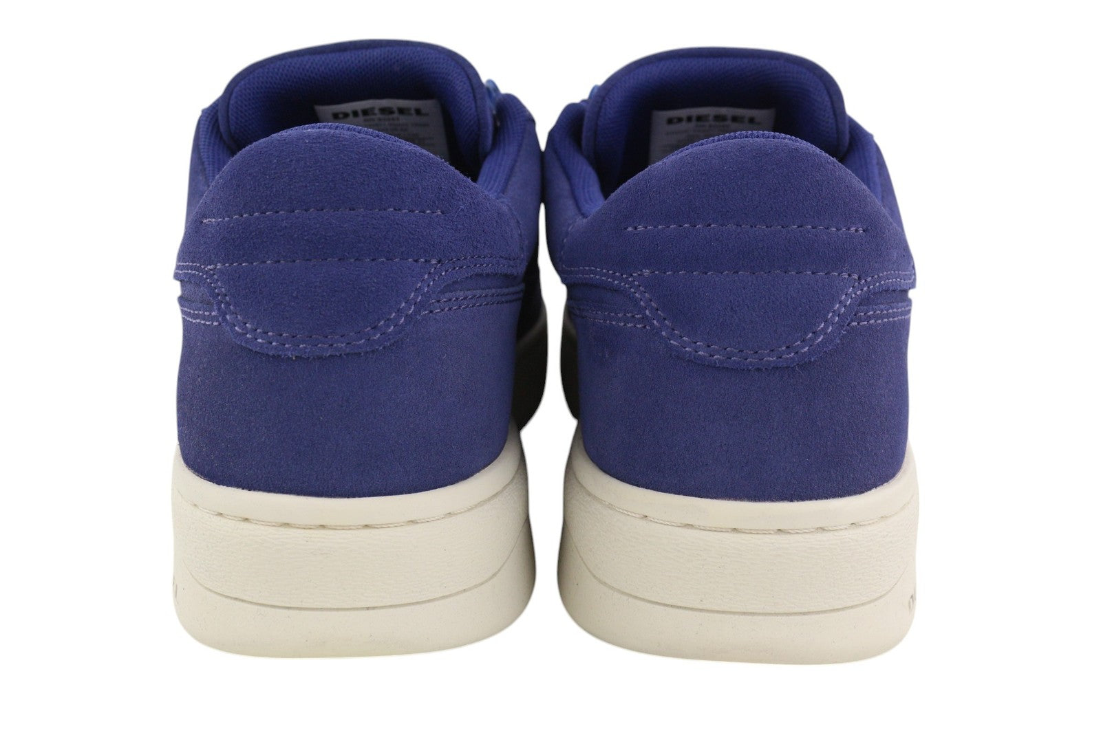 DIESEL S-Sinna Low Mens Sneakers EU45 Blue Cow Leather RRP€160 Lace Up Trainers