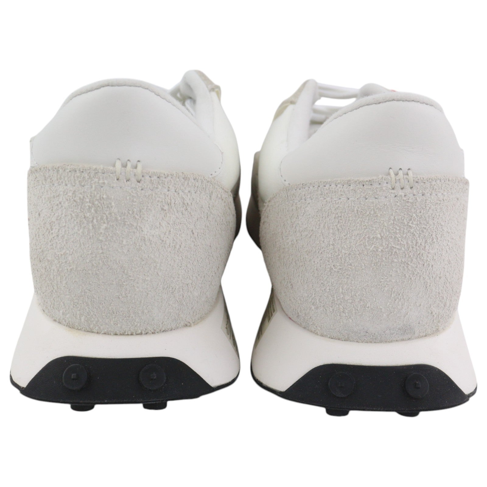 DIESEL S-Racer-Lc Mens Sneakers EU43 White Leather RRP€195 Lace Trainers